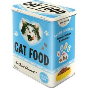 Plåtburk - Cat Food - L - www.frokenfraken.se