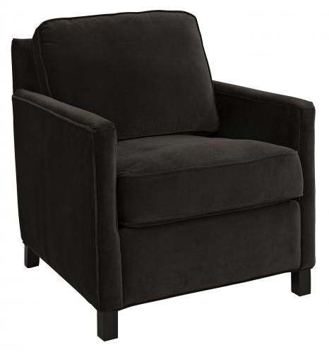 COMBE armchair velvet dark brown - www.frokenfraken.se
