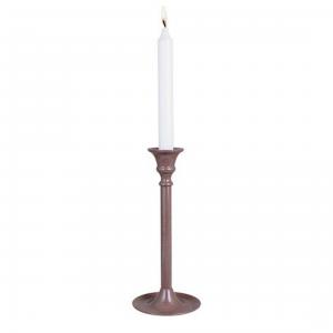 Ljusstake Hedda Rosa Rak - Ø 10,5 x 24 cm - www.frokenfraken.se