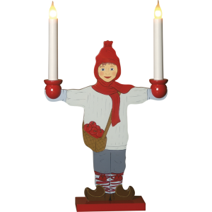 Ljusstake - Sundborn - Pojke - El - 48 cm - www.frokenfraken.se