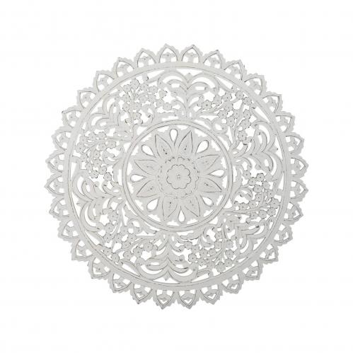 Tempeltavla - Vggdekoration - Vit - 90 x 2 cm - www.frokenfraken.se