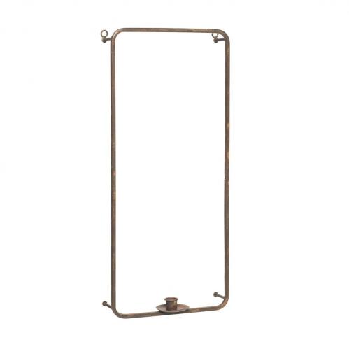SLUT_Väggljusstake - Rektangulär 1 ljus - 26 x 60 cm - www.frokenfraken.se