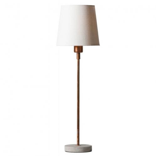 Lampfot - Hugo - Koppar - 55 cm - www.frokenfraken.se