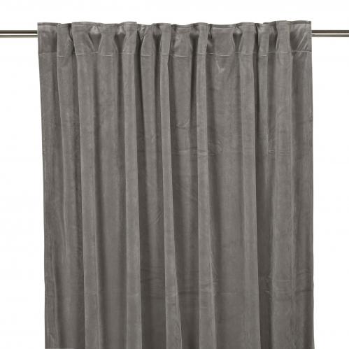 Gardiner - Sammet - Multiband - Gr - 2 X 140 X 240 cm - www.frokenfraken.se