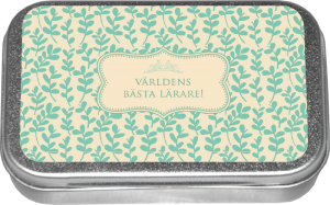 Pastiller - "Världens bästa lärare" - Apelsin - www.frokenfraken.se