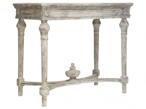 Köksö - Arbetsbord/Sidobord - Fransk Antique Vit - 91 x 53 x 80 cm - www.frokenfraken.se