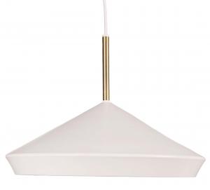 Geometri Taklampa - Vit/guld 45cm - www.frokenfraken.se