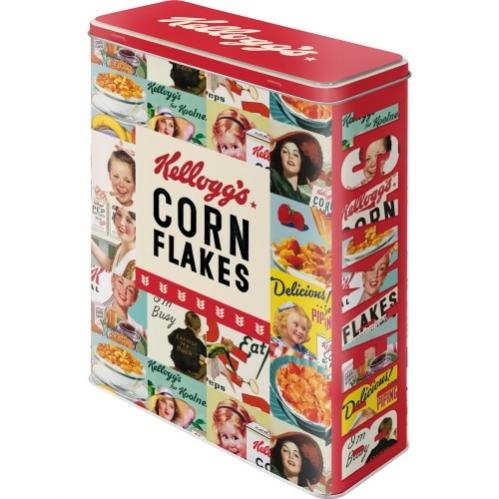Plåtburk - Kellogg´s - Corn Flakes - XL - www.frokenfraken.se