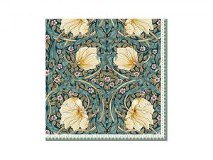 Servett - William Morris Pimpernel - 33 x 33 cm - www.frokenfraken.se