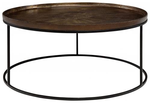 FABIO coffee table vintage brass - www.frokenfraken.se