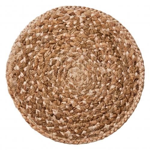 Tablett - Tallriksunderlgg - Natur/beige - 35 cm - www.frokenfraken.se