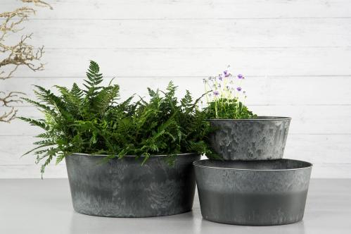 Kruka - Concrete - 23 x 19 x 10 cm - www.frokenfraken.se