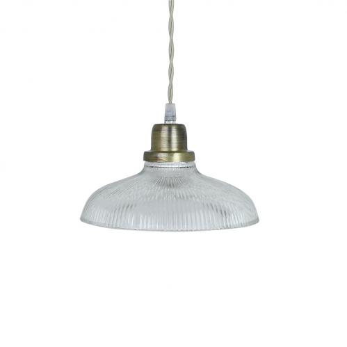 Taklampa Greta Rand Klar/Antik Mssing -  20 x H 14 cm - www.frokenfraken.se