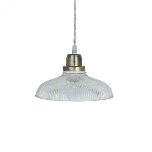 Taklampa Greta Rand Klar/Antik Mssing -  20 x H 14 cm - www.frokenfraken.se