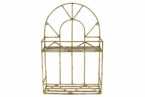 Hylla Metall Bambu - 38 x 13 x 57,5 cm - www.frokenfraken.se