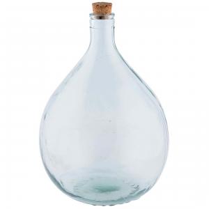 Glasflaska XL - Damejeanne - 15 liter - 45 cm - www.frokenfraken.se