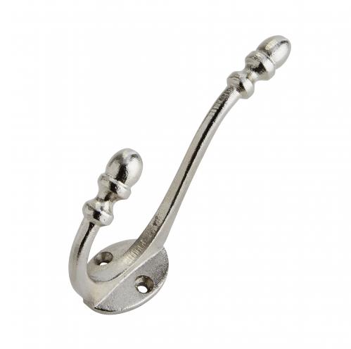 Krok - Silver - Metal hook - 12 cm - www.frokenfraken.se