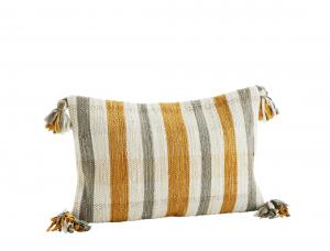 Kuddfodral - Beige/Senap/Grå - 40 x 60 cm - www.frokenfraken.se