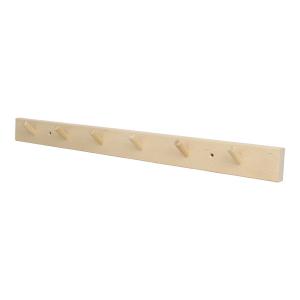 Hängare i Trä med 6 Runda Knoppar - 61 cm - www.frokenfraken.se