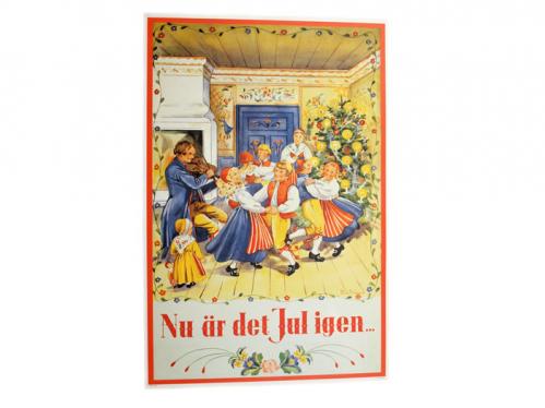 Julbonad - Nu Är Det Jul Igen - 65 x 43 cm - www.frokenfraken.se