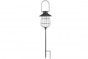 Lampa - Solcell Pinne - Svart - 22 x 64 cm - www.frokenfraken.se