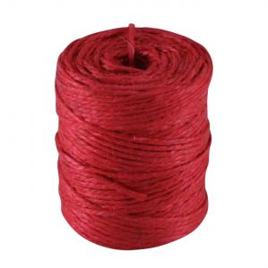 Snöre av jute - Röd - 70m - www.frokenfraken.se