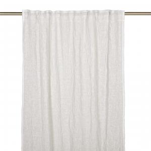 Gardiner - Multiband - Skrynklig - Off - WhiteT - 2 X 130 X 280cm - www.frokenfraken.se