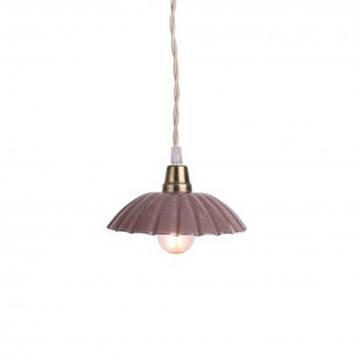 Taklampa Ingrid Rosa Liten -  16,5 x 3,5 cm - www.frokenfraken.se