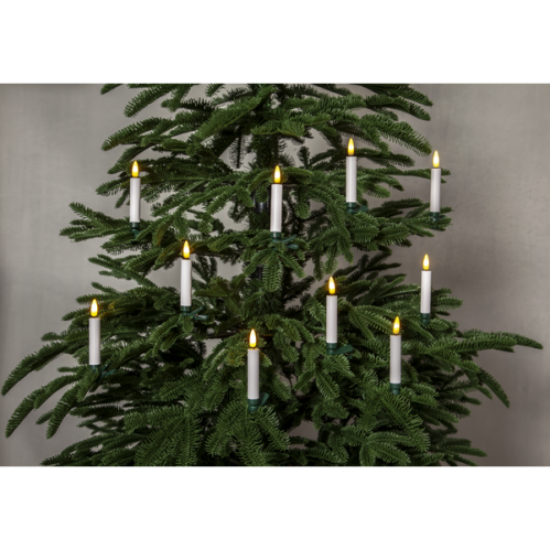 Julgransbelysning - LED - Trdls - 12 cm - 10 st - www.frokenfraken.se