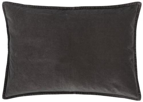 Kuddfodral - Sammet - Anthracite - 72 x 52 cm - www.frokenfraken.se