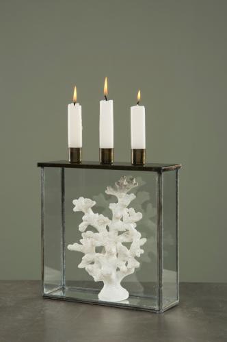 Korall - Dekoration - vit - 20 x 16 x 8cm - www.frokenfraken.se