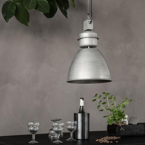 Taklampa - Industri - Metall - 35 cm - www.frokenfraken.se