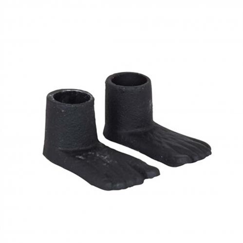 Ljusstake Jrn Ftter - 8 x 4 x 4 cm - www.frokenfraken.se