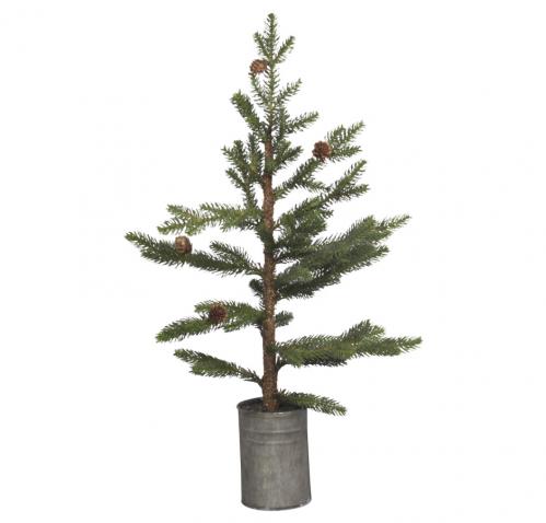Julgran i zinkkruka 70 cm - www.frokenfraken.se