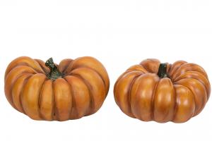 Pumpa - Orange - Dekoration - 20 cm - www.frokenfraken.se