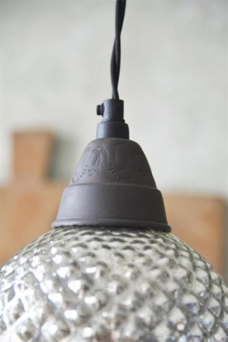 Taklampa - Fattigmanssilver & Metall - 20 cm - www.frokenfraken.se