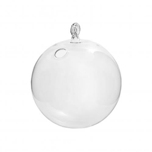 Julkula - Bolls - Klarglas - 15 cm - www.frokenfraken.se