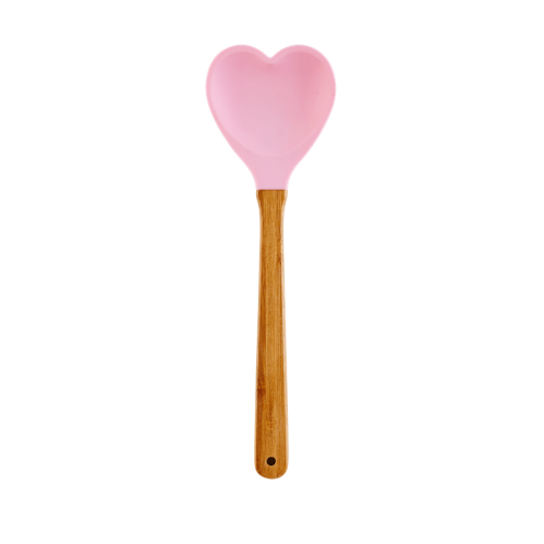 Slev - Heart Spoon - Ljusrosa - www.frokenfraken.se