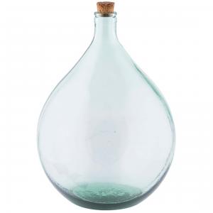 Glasflaska XXL - Damejeanne - 35 liter - 55 cm - www.frokenfraken.se