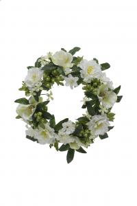 Krans - Vit - 30 cm - www.frokenfraken.se