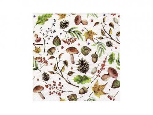 Servetter - Autumn Forest - 20-pack - 33 x 33 cm - www.frokenfraken.se