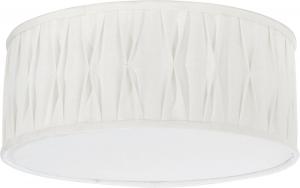 Taklampa - Plafond - Plissé - Vit/Veckad - Ø45 cm - www.frokenfraken.se