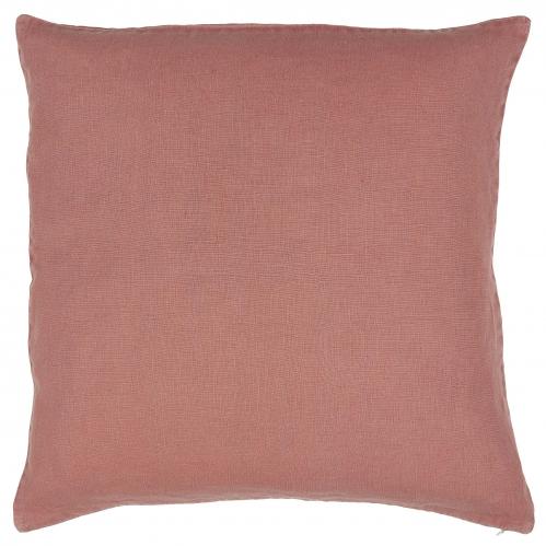 Kuddfodral - Linne - Faded Rose - 50 x 50 cm - www.frokenfraken.se