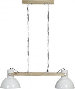 Taklampa - Industri Dubbel - Ashby Pale White - 110 cm - www.frokenfraken.se