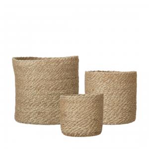 Korgar - Jute/Natur - 3 storlekar - www.frokenfraken.se