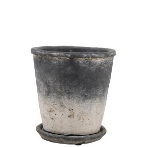 Miljögården Kruka - Shade Grey - Ø 14 cm - www.frokenfraken.se