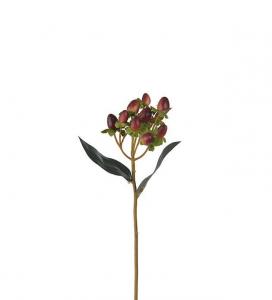 Bärkvist - Hypericum - Burgundy - 28 cm - www.frokenfraken.se