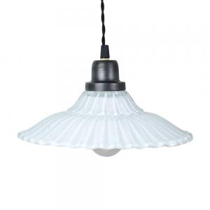 Taklampa - Vit/Grafit - 14 x Ø26 cm - www.frokenfraken.se