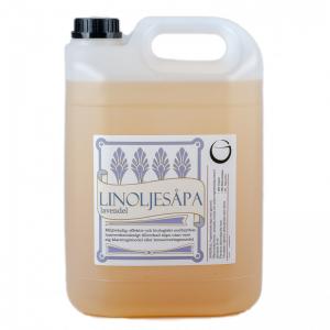 Linoljesåpa - 5 liter - lavendel - www.frokenfraken.se