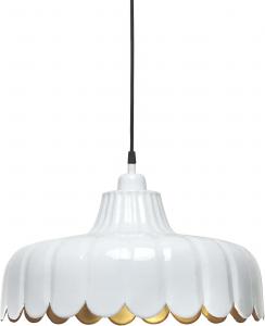 Wells taklampa - Vit/guld 43cm - www.frokenfraken.se